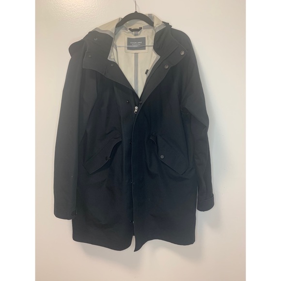 Everlane Jackets & Blazers - Everlane The City Black Anorak Size Medium